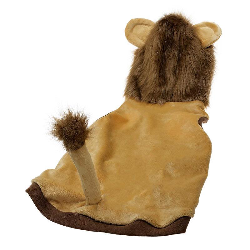 Pet Costume: Lion King Transformation Outfit For Dogs And Cats