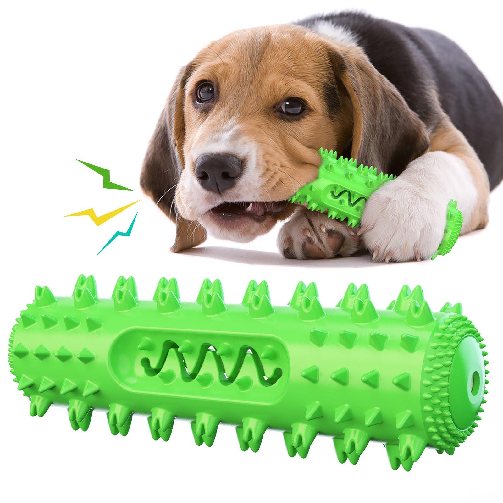 Pet Dental Delight: Interactive Dog Toothbrush And Teething Toy-3