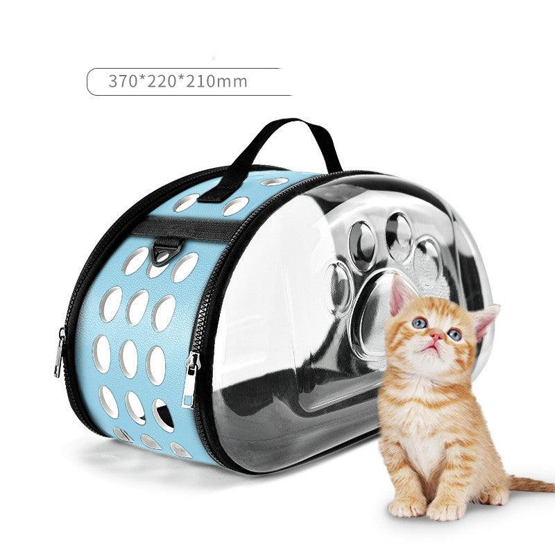 Portable Pet Carrier Bag: The Ultimate Foldable Travel Companion For Cats And Dogs