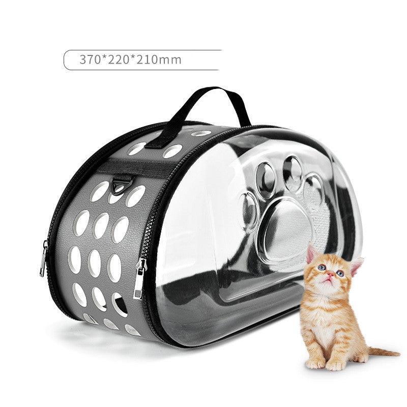Portable Pet Carrier Bag: The Ultimate Foldable Travel Companion For Cats And Dogs