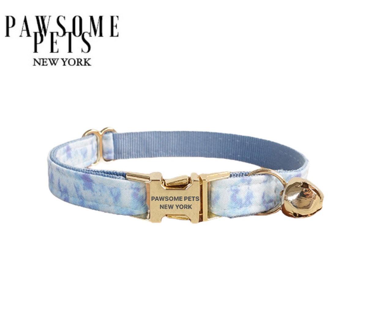 SMALL SIZE DOG & CAT COLLAR - DUTCH BLUE