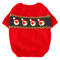 Festive Pet Sweater: Cozy Christmas Delight-0