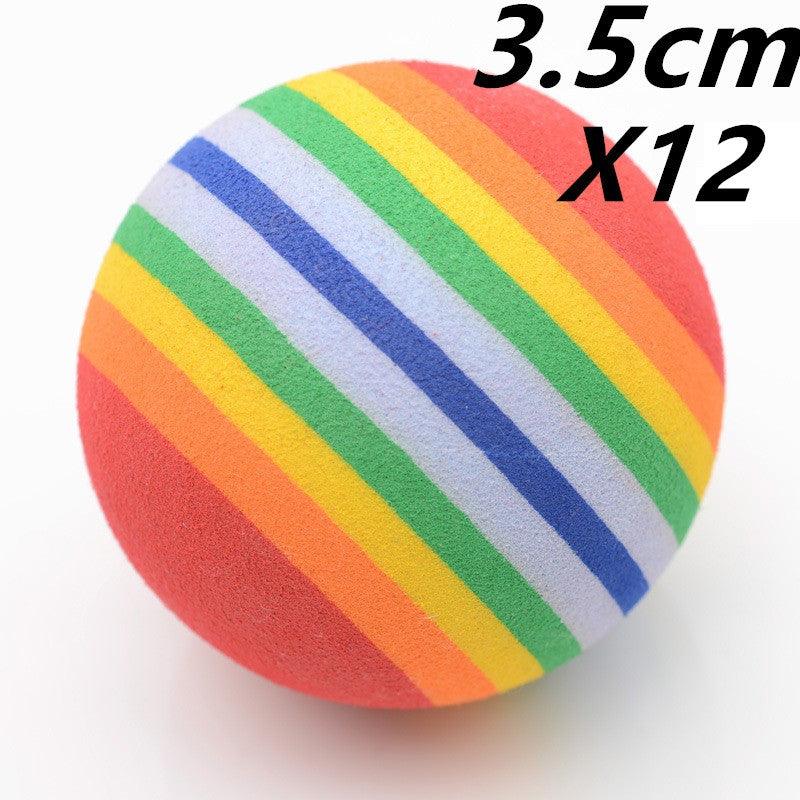 Rainbow Pet Play Balls-4