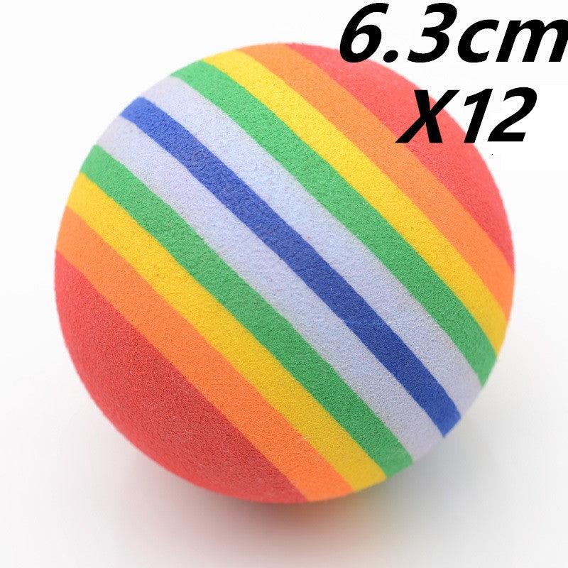 Rainbow Pet Play Balls-3