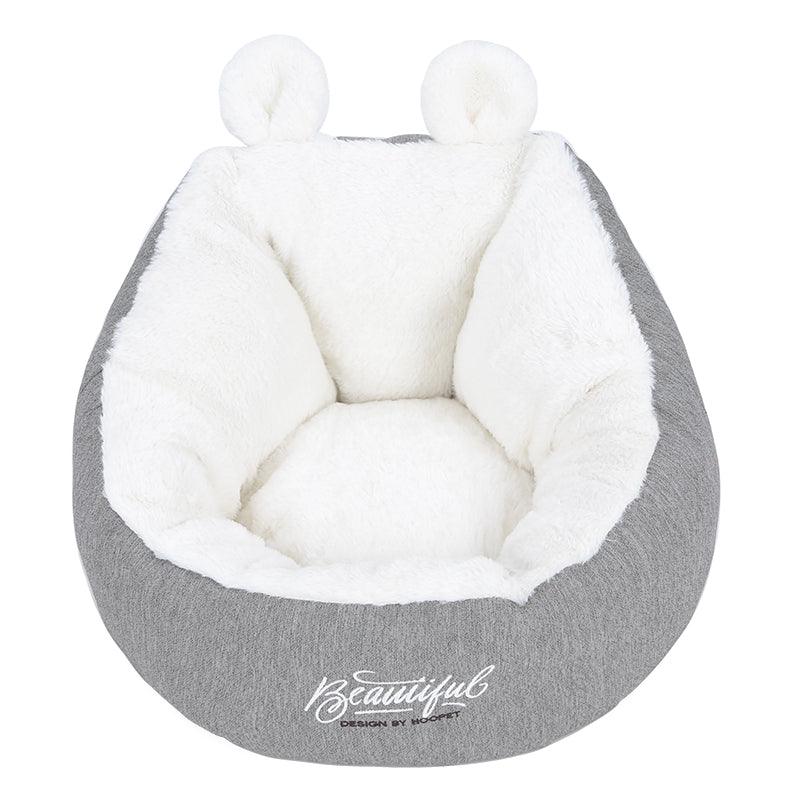 Snugglepaws Deluxe Cozy Cotton Dog Bed - Luxurious Sleeping Bag For Puppies And Small Dogs
