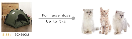 NNEOBA Cozy Pet Tent Bed