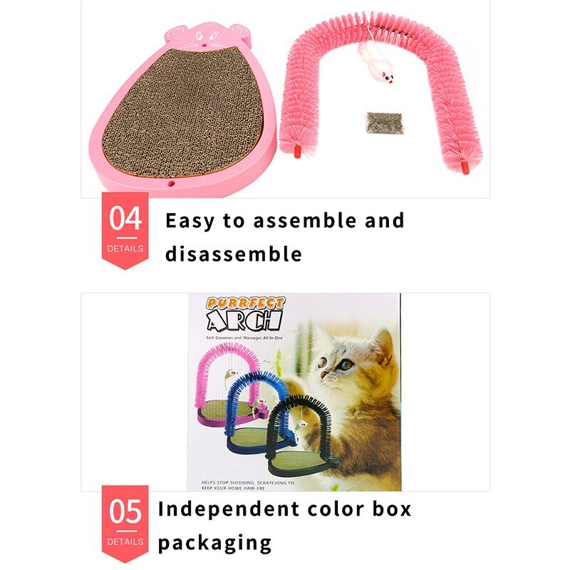 Cat Scratcher Mat Pet Climbing Toys Thicker Corrugated Paper Cats Board Scratching Post Mat Claws Care Supplies for Cat Pet Toys
