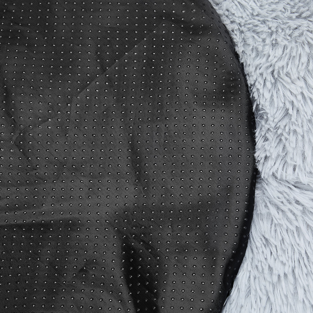 NNEIDS PaWz Pet Bed Dog Beds Mattress Bedding L Grey Large