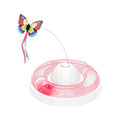 Funny dog Cat Toys Electric Rotating Colorful Butterfly Pet Scratch Toy For Cat Kitten dog cats intelligence trainning