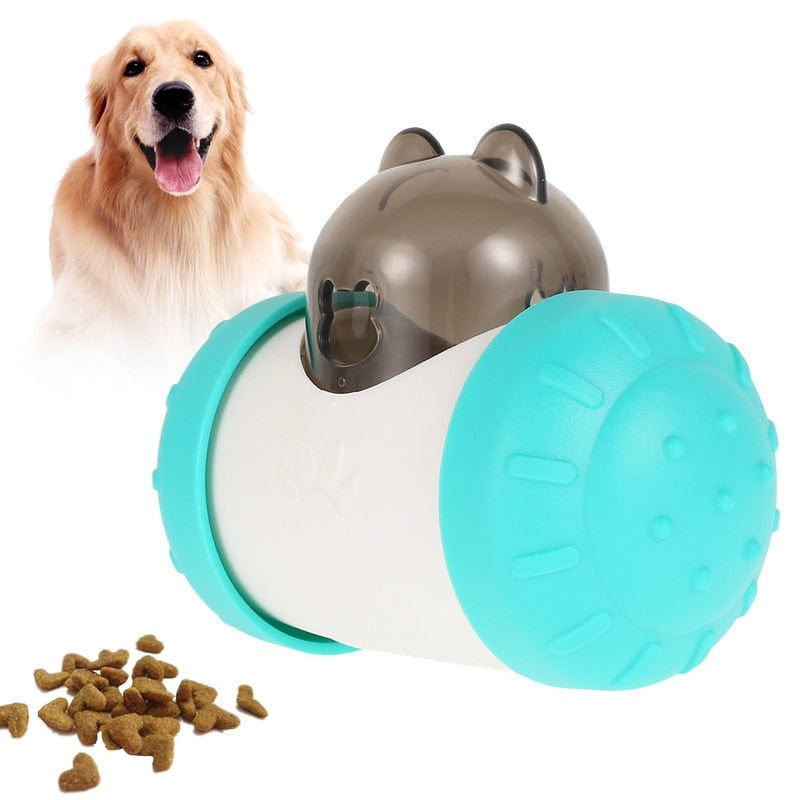 Pet Dog Cat Tumbler Toy Interactive Food Dispensing Ball Treat Puzzle IQ Training Feeder Slow Eating Toys Pet Product