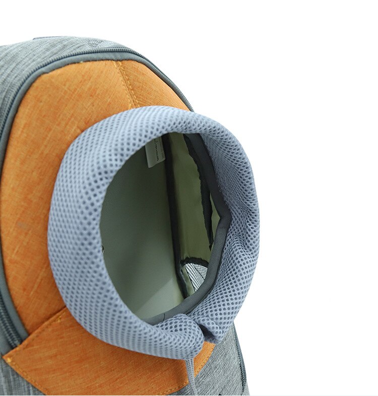Portable Dog Carrier Bag Double Shoulder Backpack Breathable Mesh Handbag Outdoor Travel Front Bags for Puppy Cats Pet Supplies