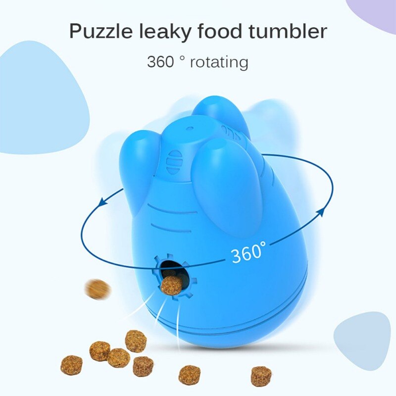 Funny Dog Toys Leakage Food Cat Toy Food Dispenser For Dogs improve intelligence Pet Toy Playing Training Pet Supplies